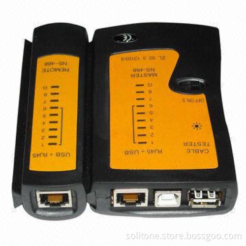Cable Tester for RJ45, USB and 1394